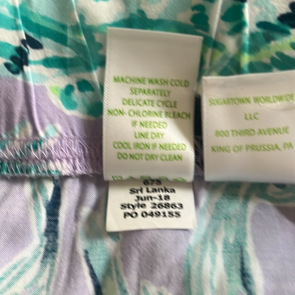 Lilly Pulitzer Multicolor Wide Leg Pants - Picture 8 of 12